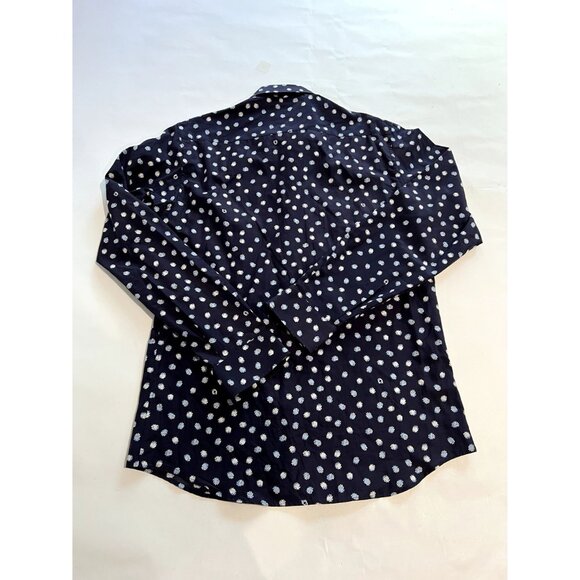 Salvatore Ferragamo Button Up Palm Print Shirt in Blue - Picture 2 of 3